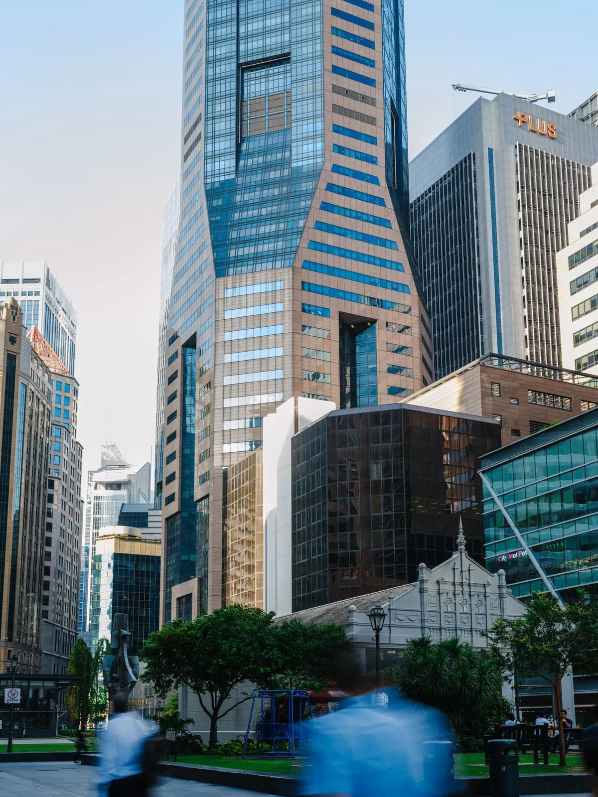 Office towers at Raffles Place, Singapore, where the firm is based